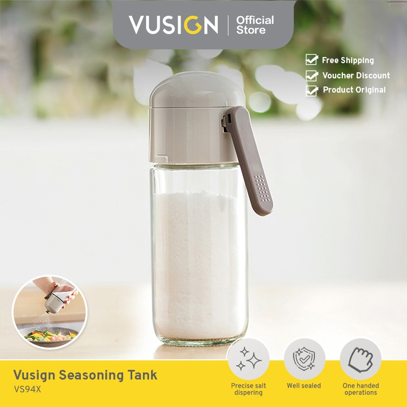 Jual Vusign Seasoning Bottle / Botol Bumbu Dapur Kaca Tempat Bumbu ...