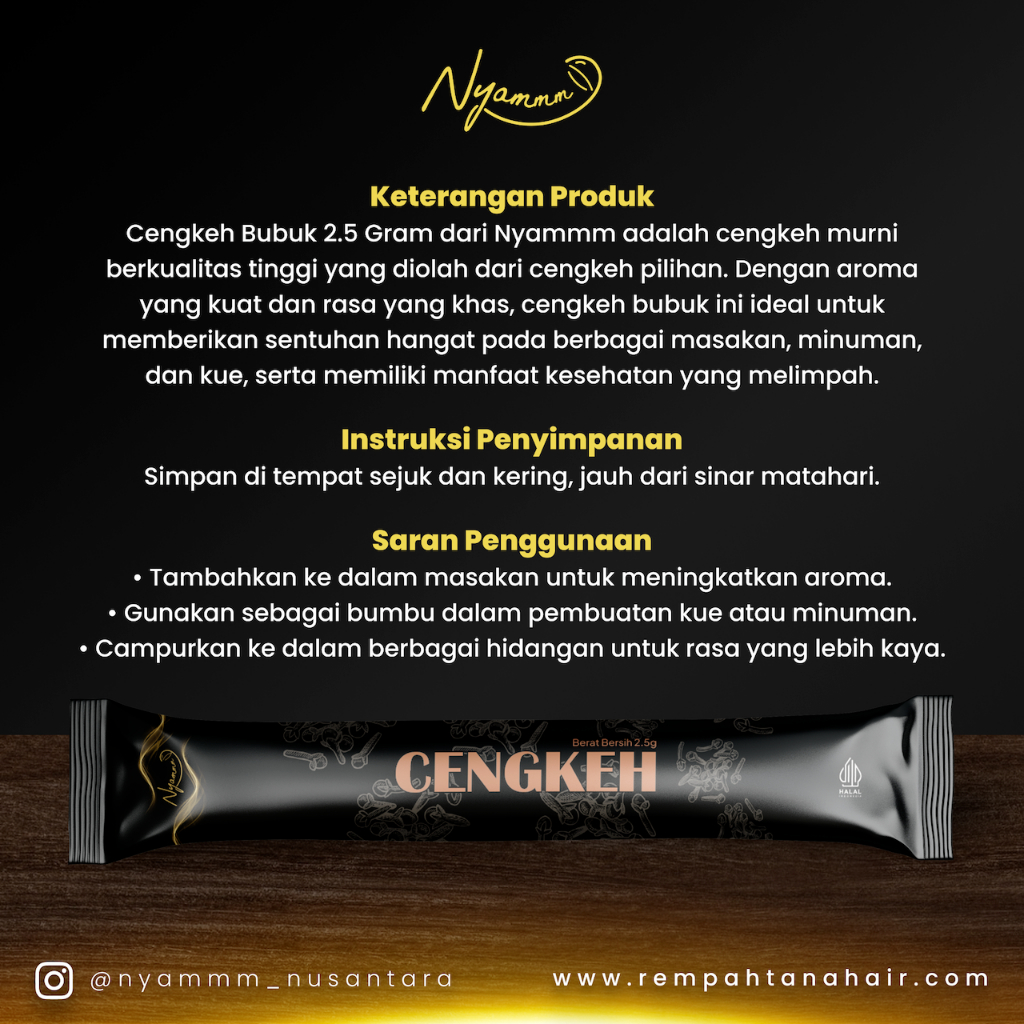 Jual [1 BOX ISI 10] Cengkeh Bubuk | Clover Powder | Rempah Herbal Asli ...