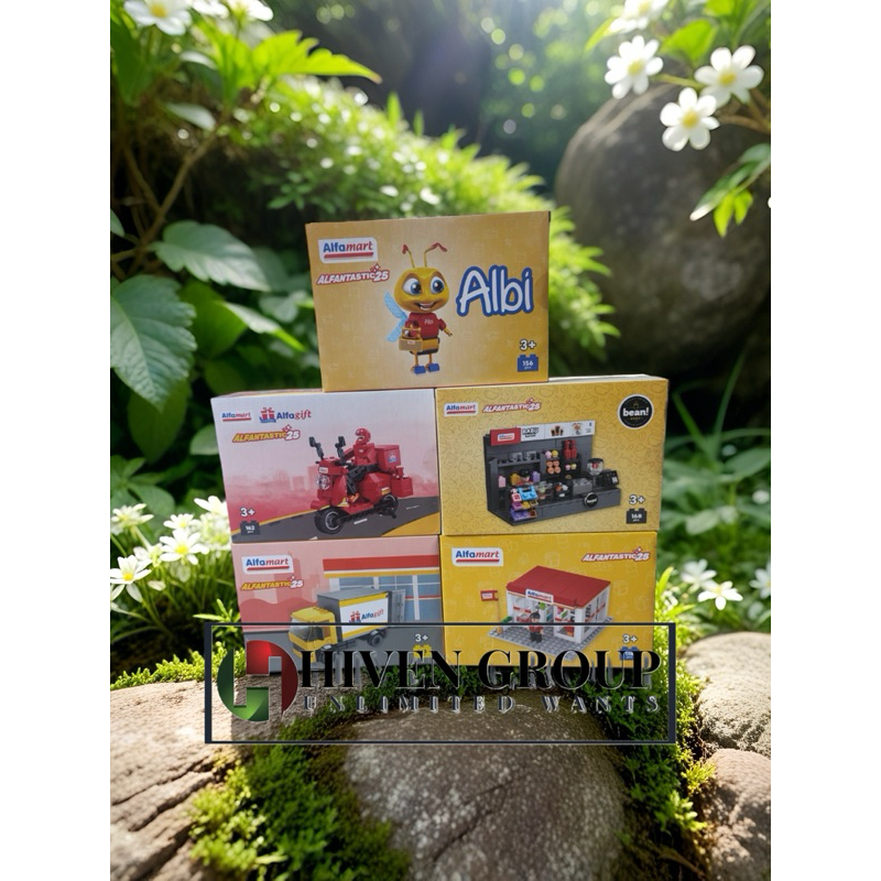 Jual Wiki Indomaret Alfamart Store Bricks Komplit Original | Shopee ...
