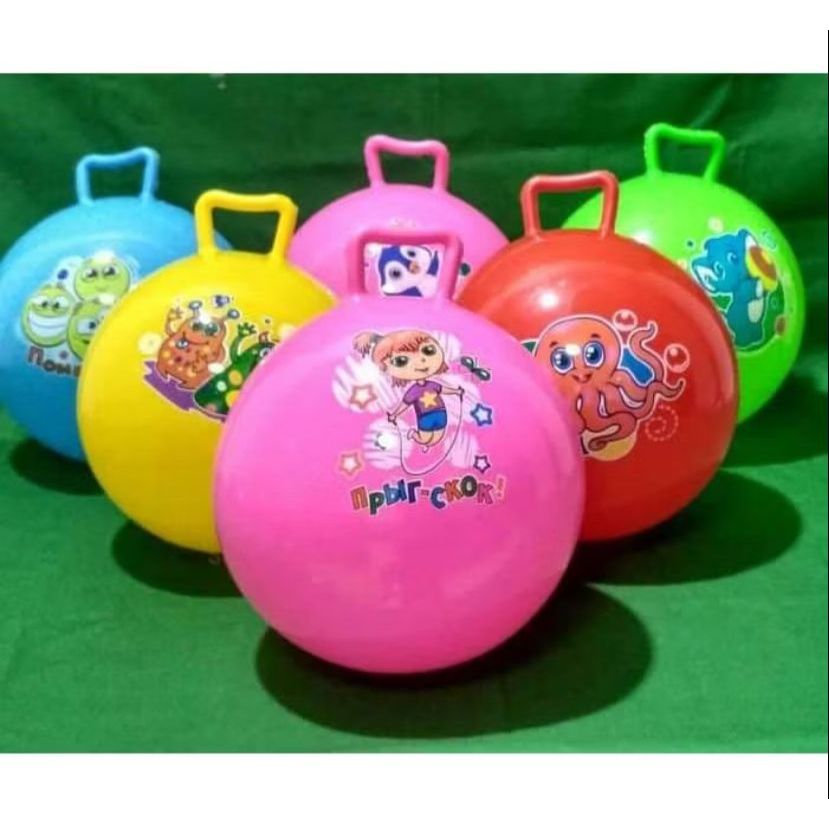 Jual Mainan Anak Bola Jumping UK Diameter 45cm / 22cm - Jumping Ball ...