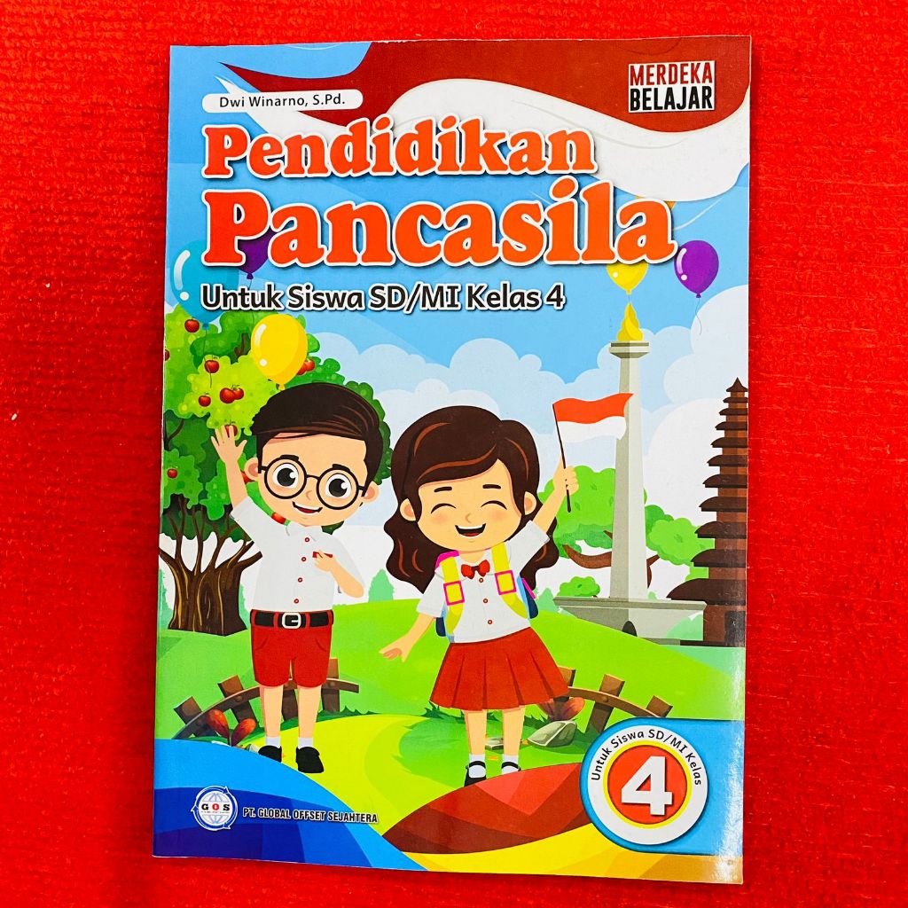 Jual Buku Siswa Pelajaran Pendidikan Pancasila Kelas 4 SD Tahun 2023 ...