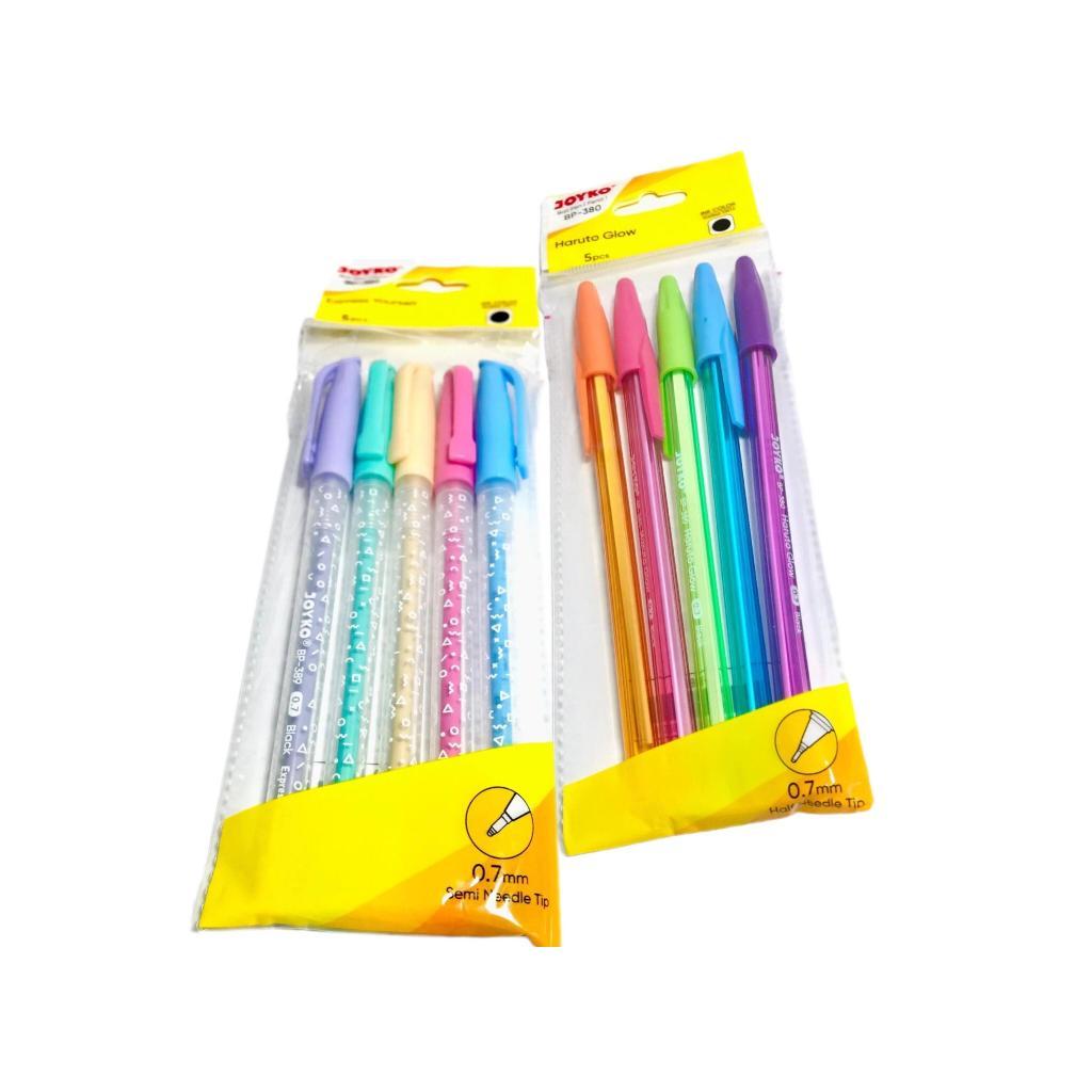 Jual JOYKO - Pena BallPen BP - 380 / BP - 389 Warna Hitam Varian Haruto ...
