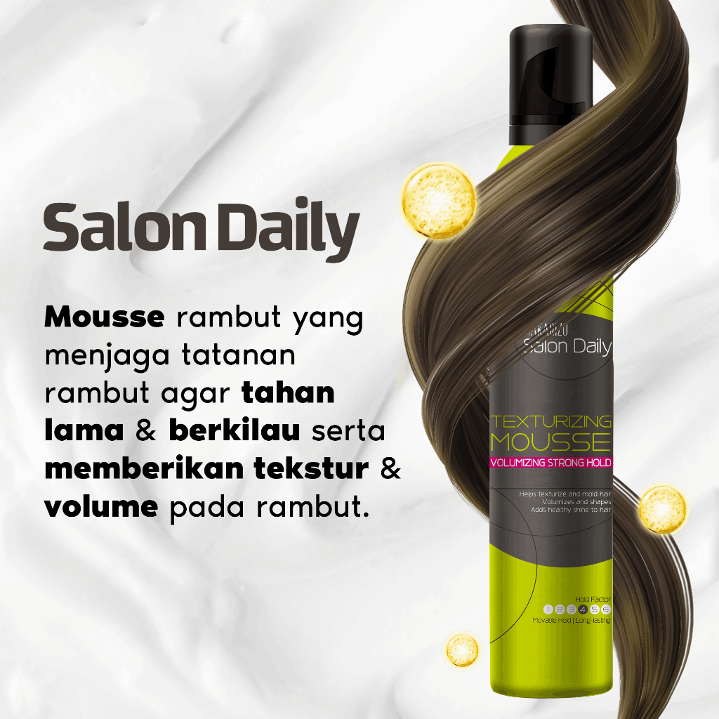 Jual Makarizo Professional Salon Daily Texturizing Mousse | Shopee ...