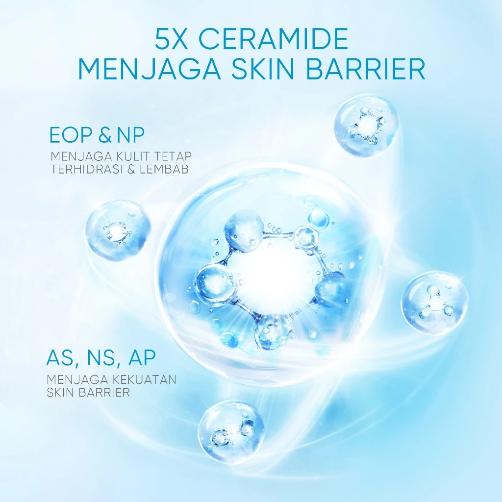 Skintific 5X Ceramide Serum Sunscreen SPF 50 dan PA++++ 50ml - Formula Canggih Baru
