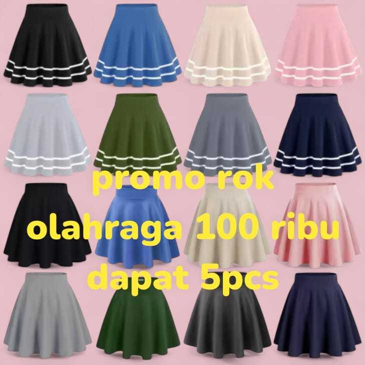 Jual PROMO 100 RIBU DAPAT 5 PCS ROK LIS Mini Olahraga Senam Gym Zumba ...