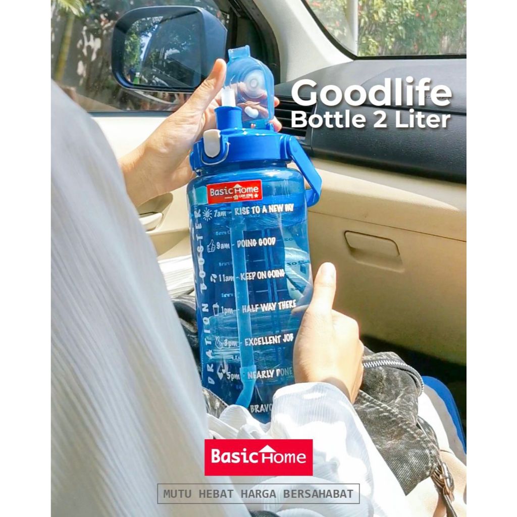 Jual BOTOL MINUM DEWASA BASIC HOME LION STAR GOODLIFE BOTTLE 2LT BNN-5 ...