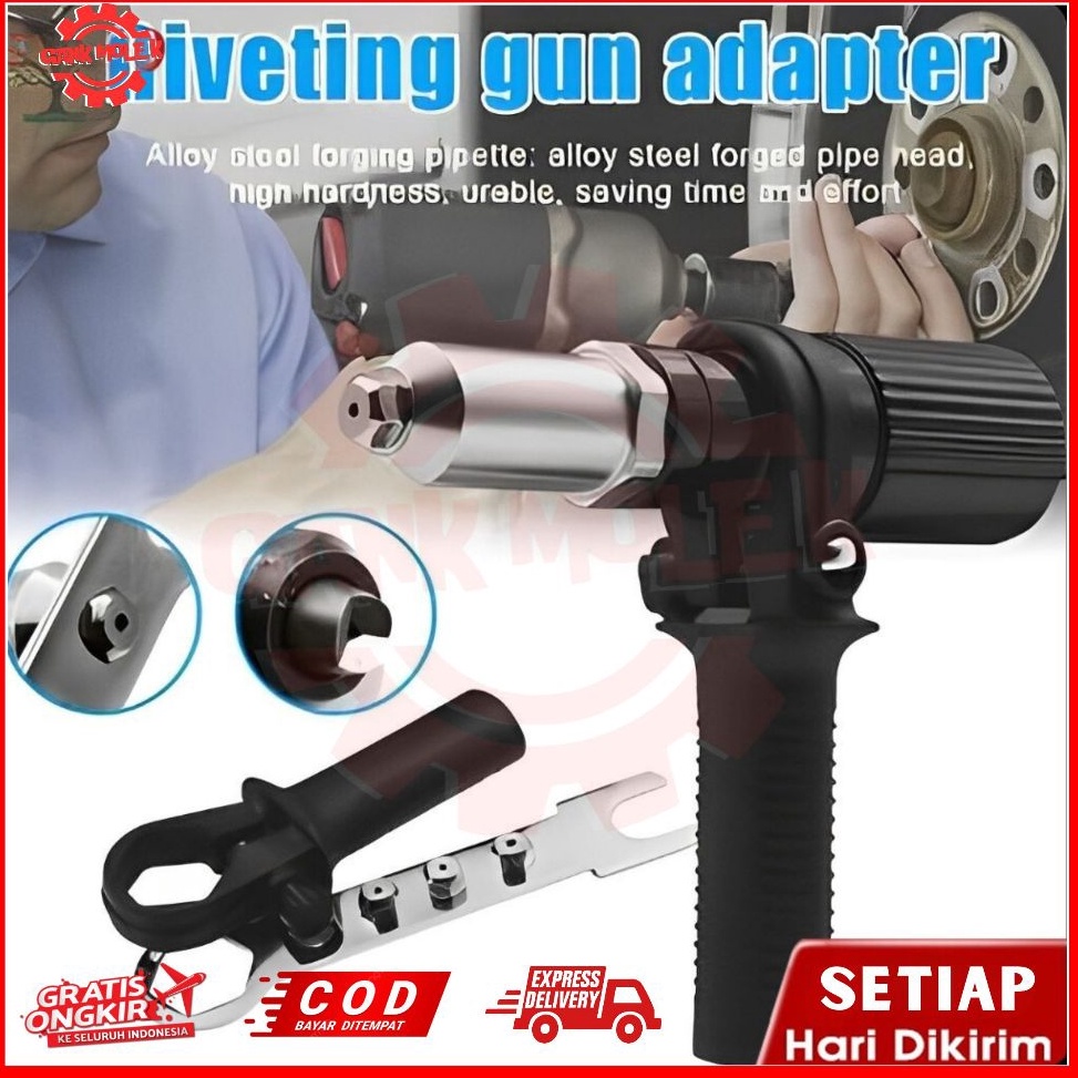 Jual Super Hemat Alat Rivet Tang Rivet Ripet Sambung Konverter Bor ...