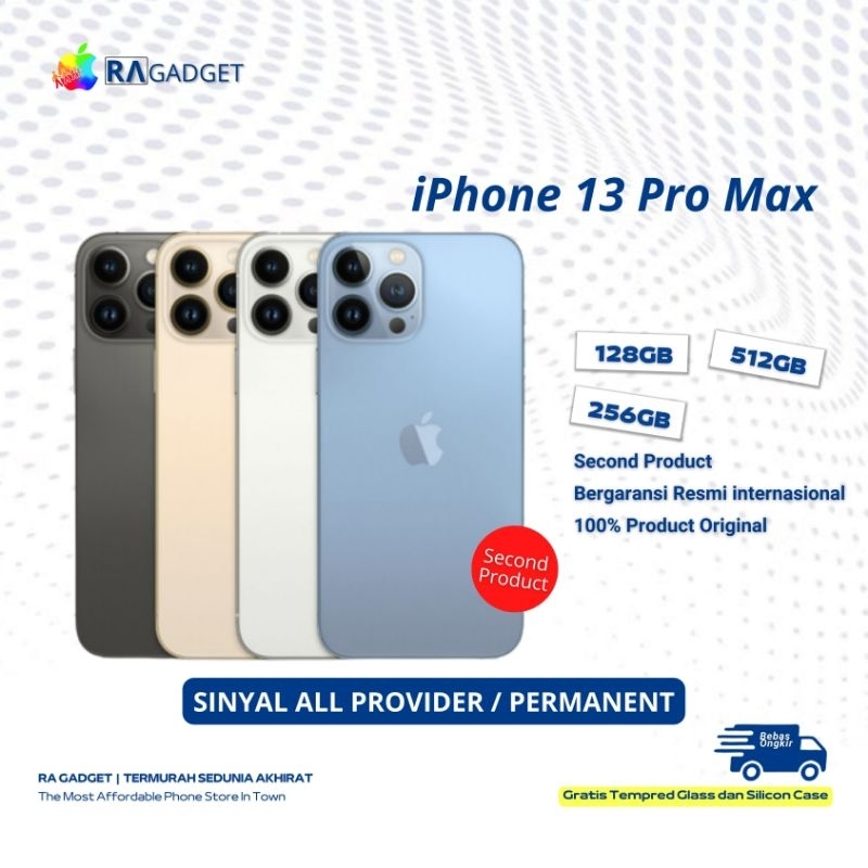 Jual Iphone 13 Pro Max 128gb Second Original 100 Shopee Indonesia