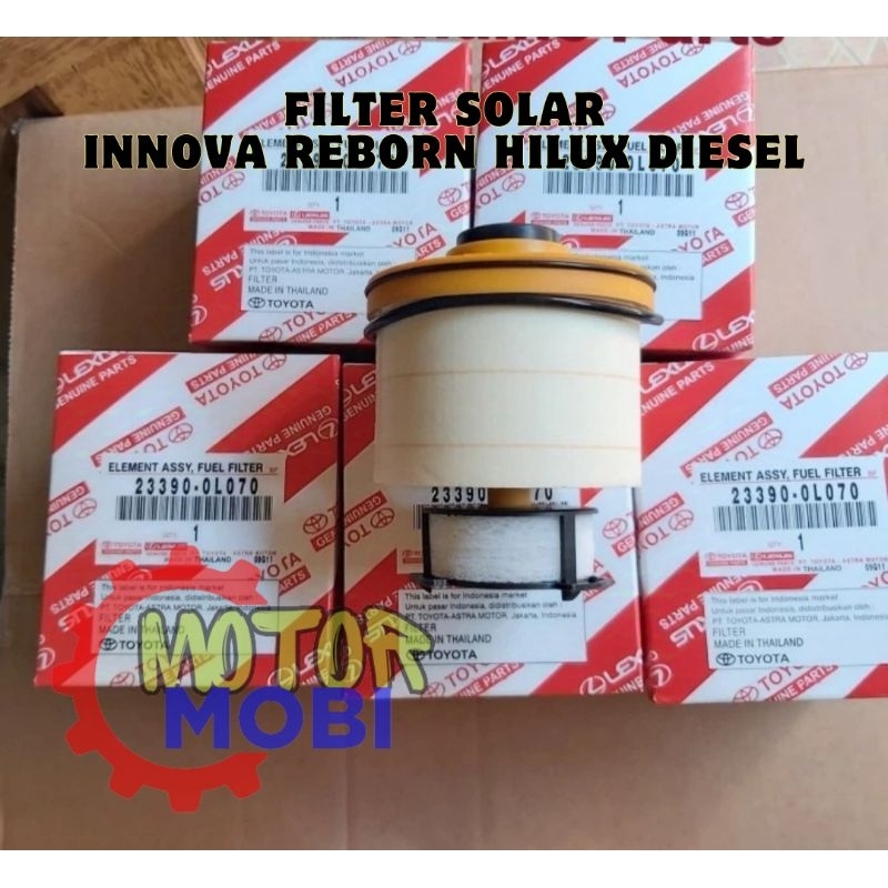 Jual FILTER SOLAR INNOVA REBORN FORTUNER VRZ MADE IN THAILAND | Shopee ...