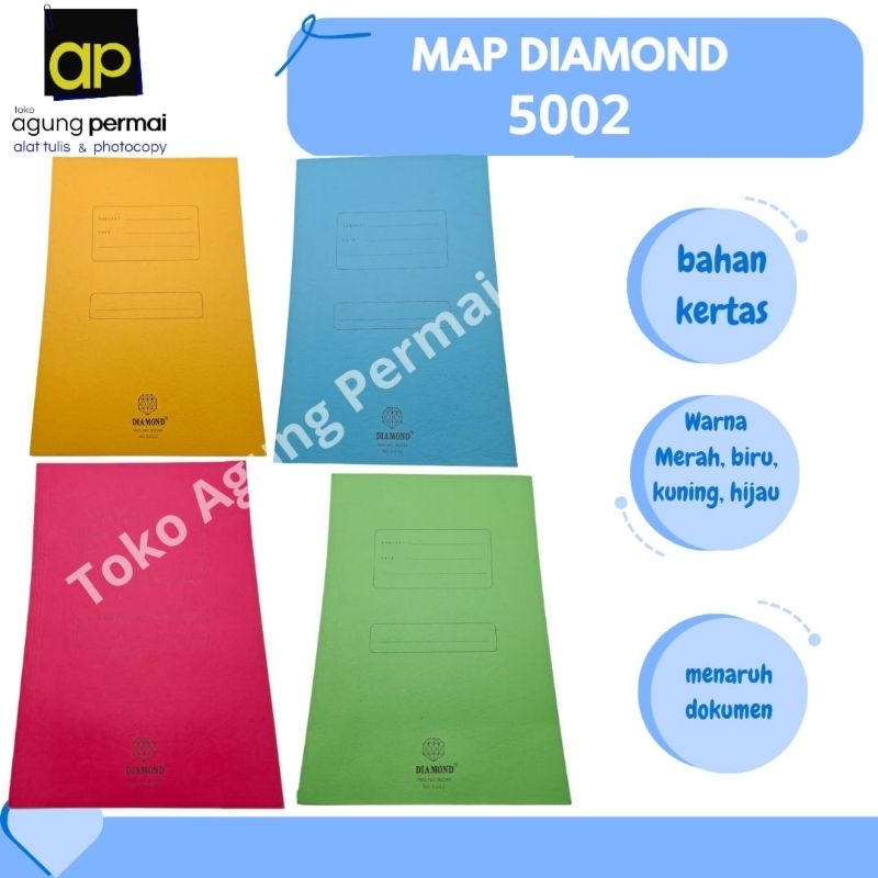 Jual Map Diamond 5002 Uk.F4 | Shopee Indonesia