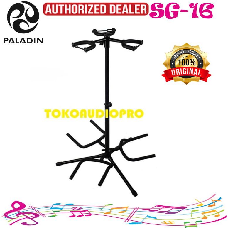 Jual Paladin Sg16 Stand Gitar Triple Stand Gitar 3 Import sg-16 ...