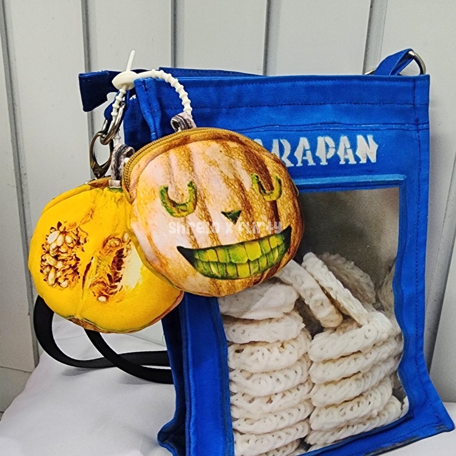 Jual Gantungan Tas Labu Kuning Monster Gigi Hiasan Bag Charm Bu Ibu ...