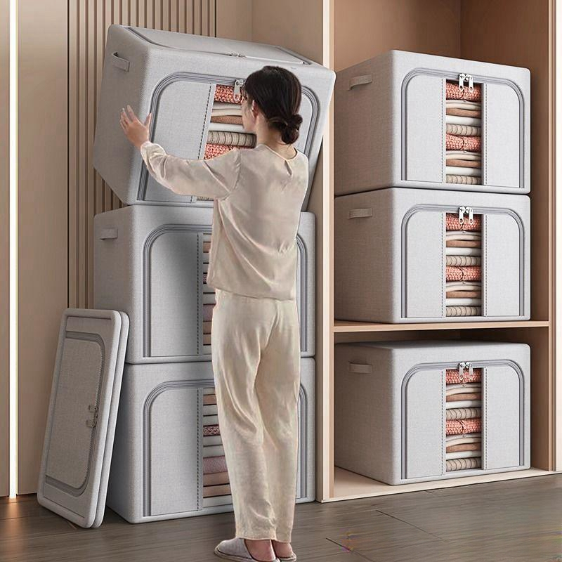 Jual Sangat tahan lama Box baju 66L-110L Box Storage/box container ...