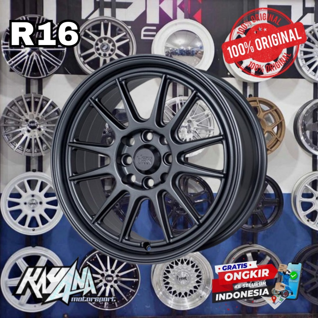 Jual Velg Mobil R16 Model Jari-Jari Velg Hsr Ende R16 Lebar 7 Et 42 Pcd ...