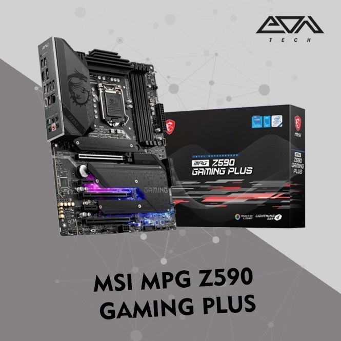 Jual MSI MPG Z590 GAMING PLUS MOTHERBOARD ATX socket LGA1200 DDR4 ...