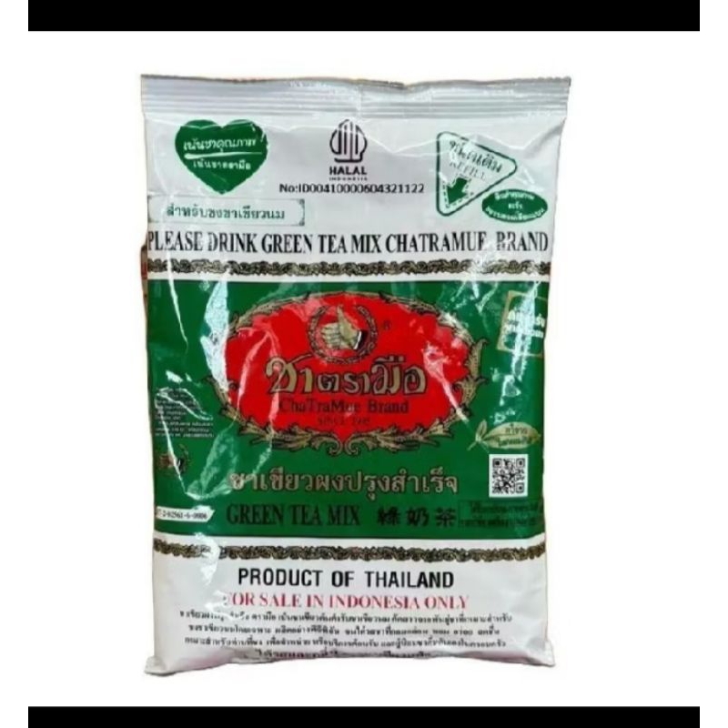 Jual CHATRAMUE GREEN TEA 200gr / CATRAMU THAI TEA / THAI TEA MIX ...