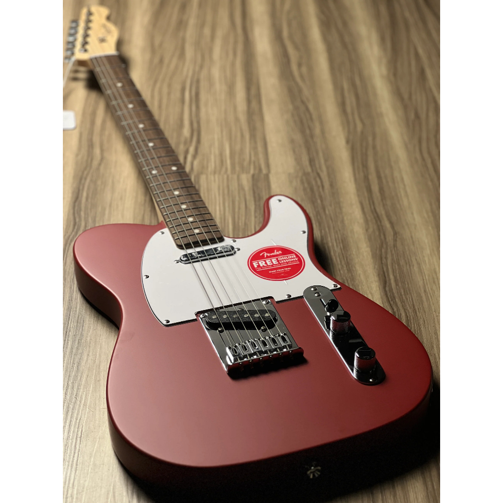 jual-squier-fender-debut-telecaster-red-gitar-listrik-gitar-elektrik
