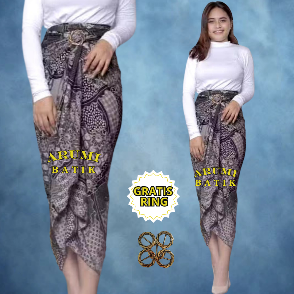 Jual Rok lilit batik modern / rok lilit batik kain lilit / lilit batik ...