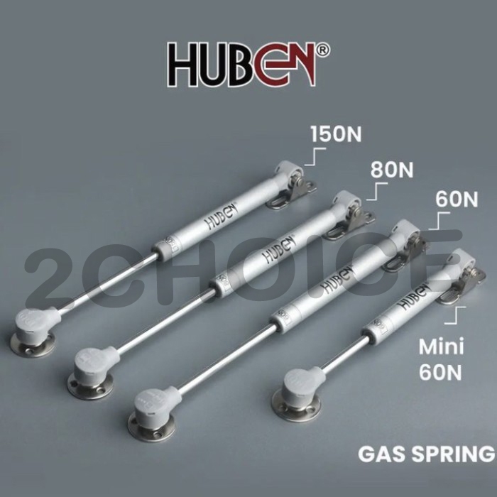 Jual HUBEN Gas Spring 100 N Pegas Hidrolik Jok Motor 10 KG / Pintu ...