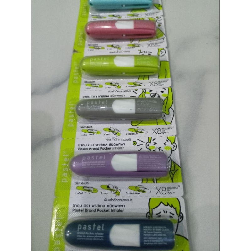 Jual Pastel Brand Pocket Inhailer OriginalThailand | Shopee Indonesia