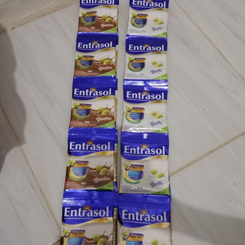 Jual ENTRASOL RENCENG ISI 10 SACHET | Shopee Indonesia