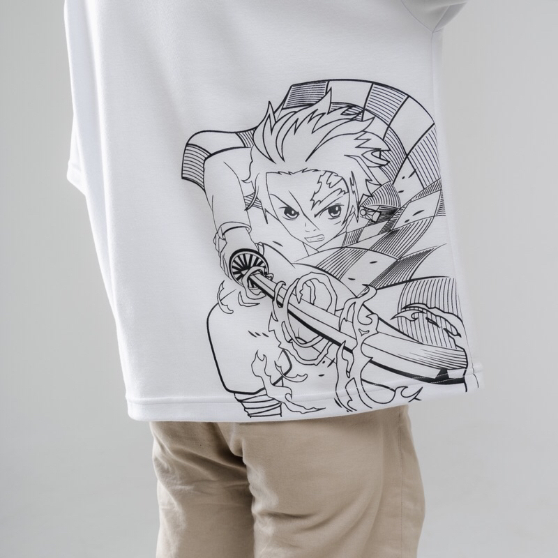 Jual Neo Threads - Tanjiro | Demon slayer Boxy Oversize T-shirt ...