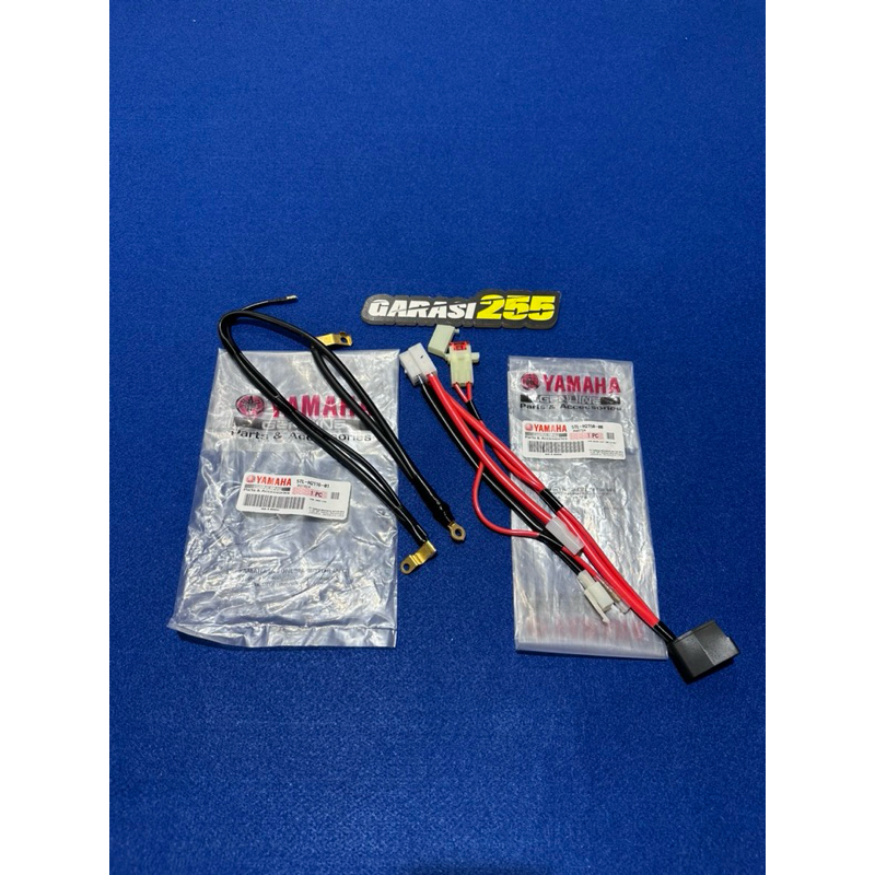 Jual kabel aki accu plus ( + ) kabel aki accu minus ( - ) mio sporty ...