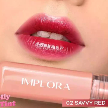 Implora Lip Tint Glossy Transferproof Jelly Tint Lip Tint Implora