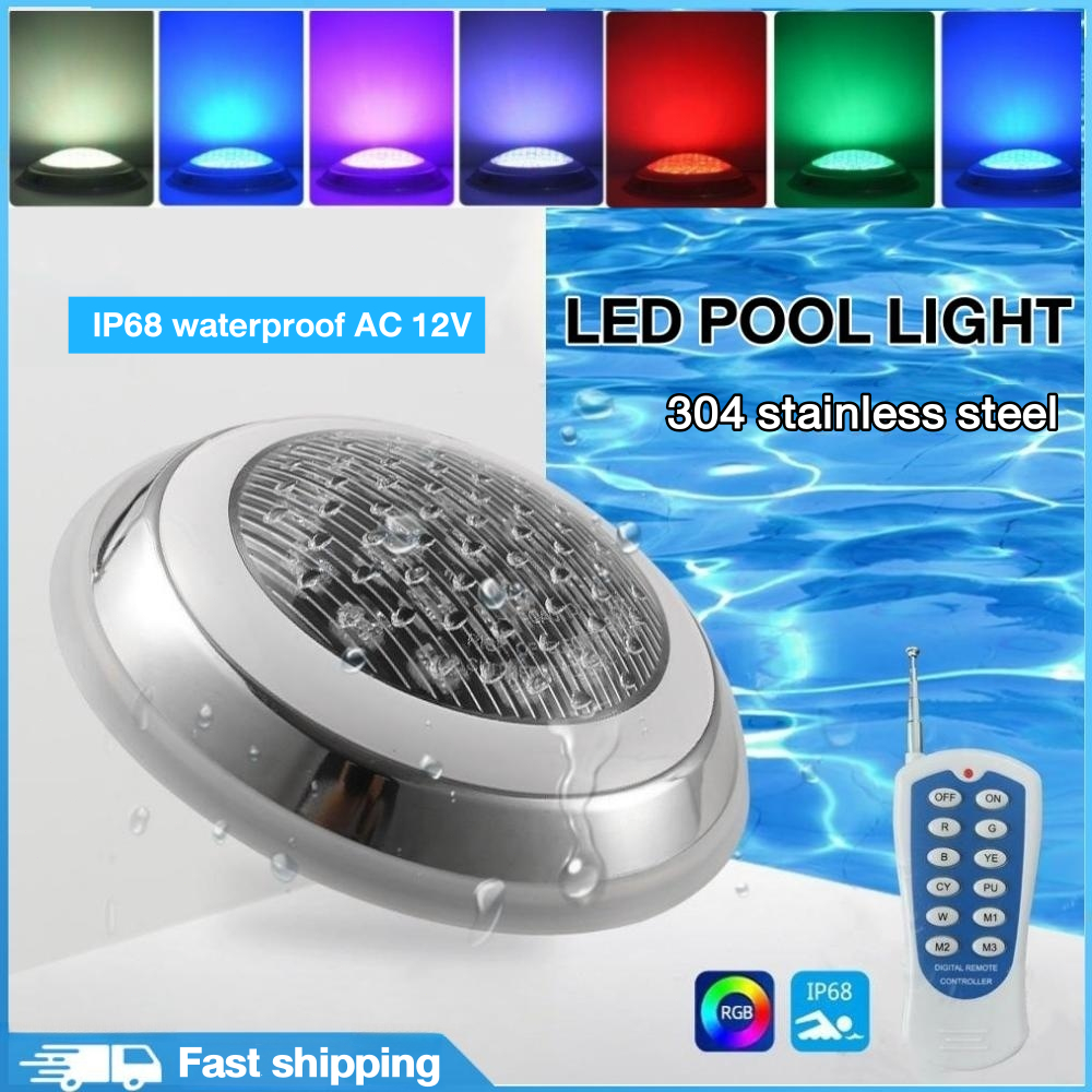 Waterproof RGB LED Pool Light, 72W 360LED With Nigeria | Ubuy - View #7