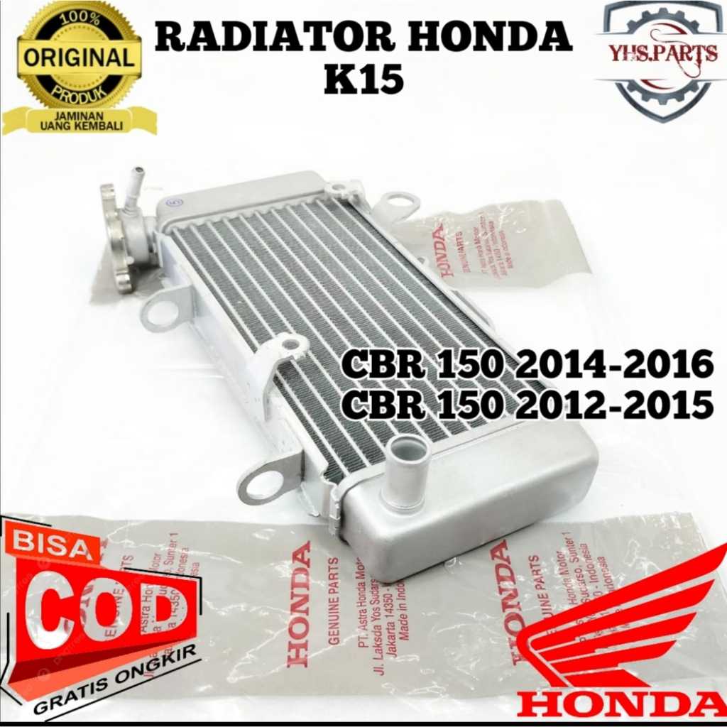 Jual ASLI ORIGINAL RADIATOR HONDA AHM K15 CB 150R CBR 150 R NEW LED ...