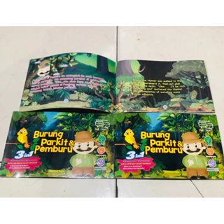 ( PROMO BUKU MURAH ORIGINAL ) BUKU ANAK / CERITA ANAK / DONGENG ANAK / BURUNG PARKIT & PEMBURU / CLARISSA PUTRI