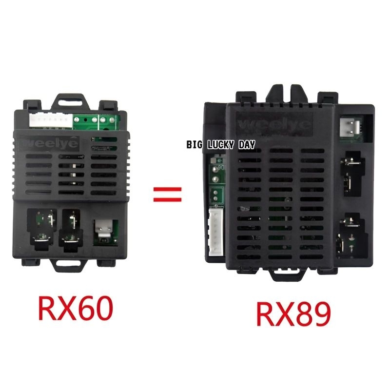 Jual RECEIVER REMOT WEELYE RX89 6V 7PIN MOBIL AKI MODUL IC RESEIVER ...
