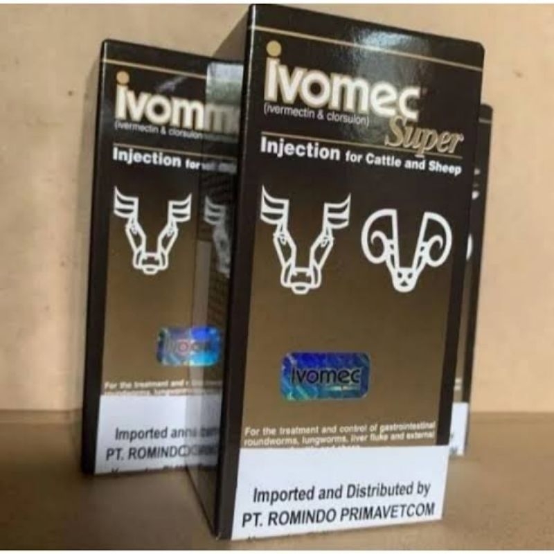 Jual ivomec super injection 50 ml obat obat cacing kutu ivermetin ...