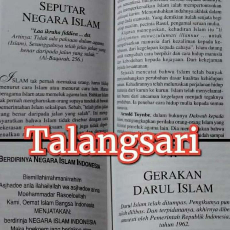 Jual buku politik GEGER TALANGSARI SERPIHAN GERAKAN DARUL ISLAM ...