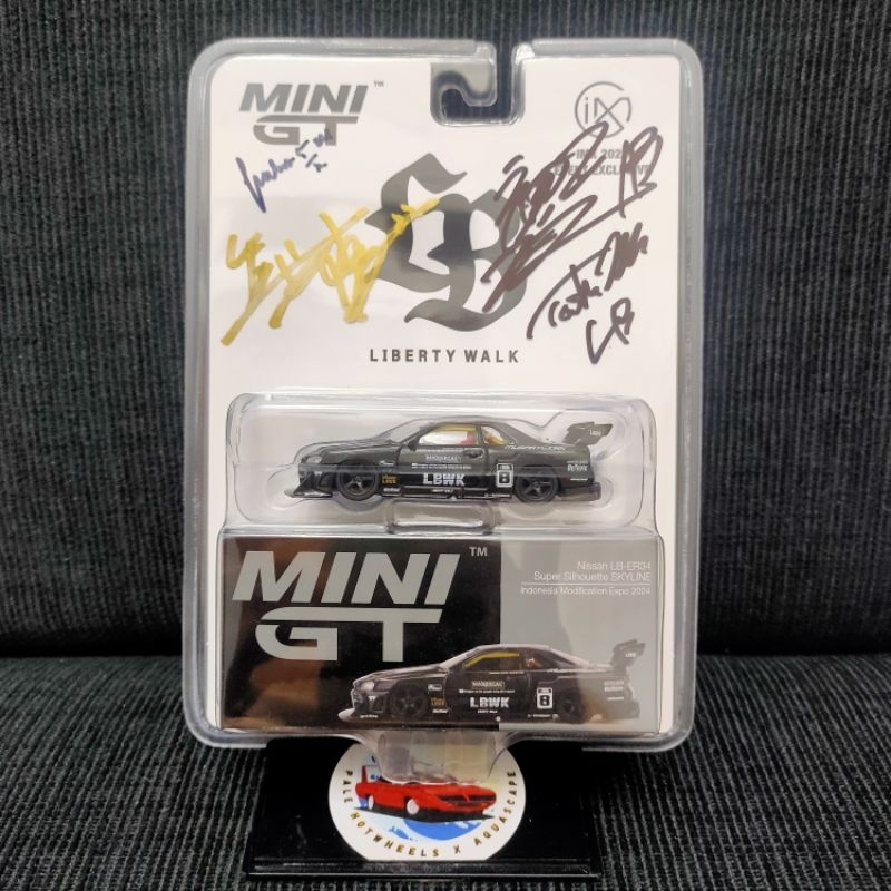 Jual MINI GT LB ER 34 super silhouette SKYLINE indonesian Jual MINI GT LB ER 34 super silhouette SKYLINE indonesian