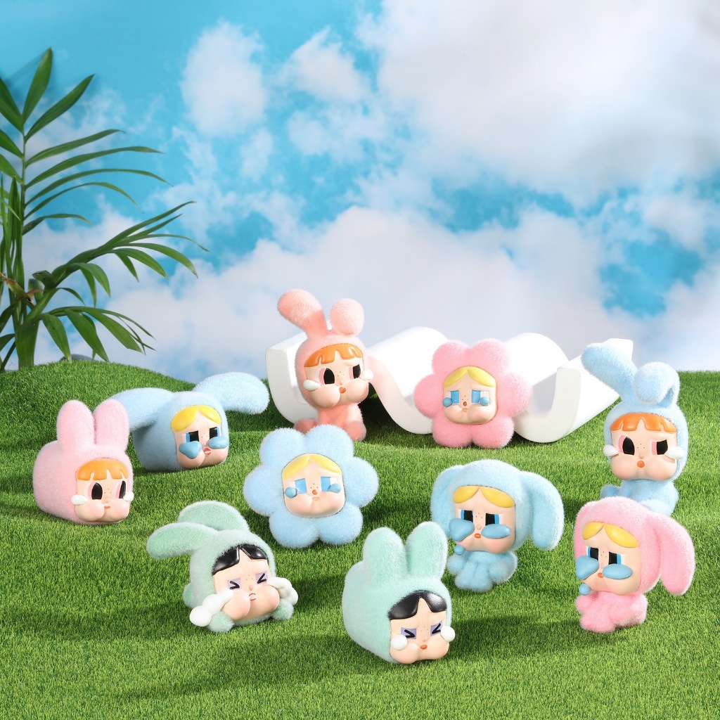 Jual REDY STOCK Mini Crybay x Powerpuff girls Figure / Popmart Lucu ...