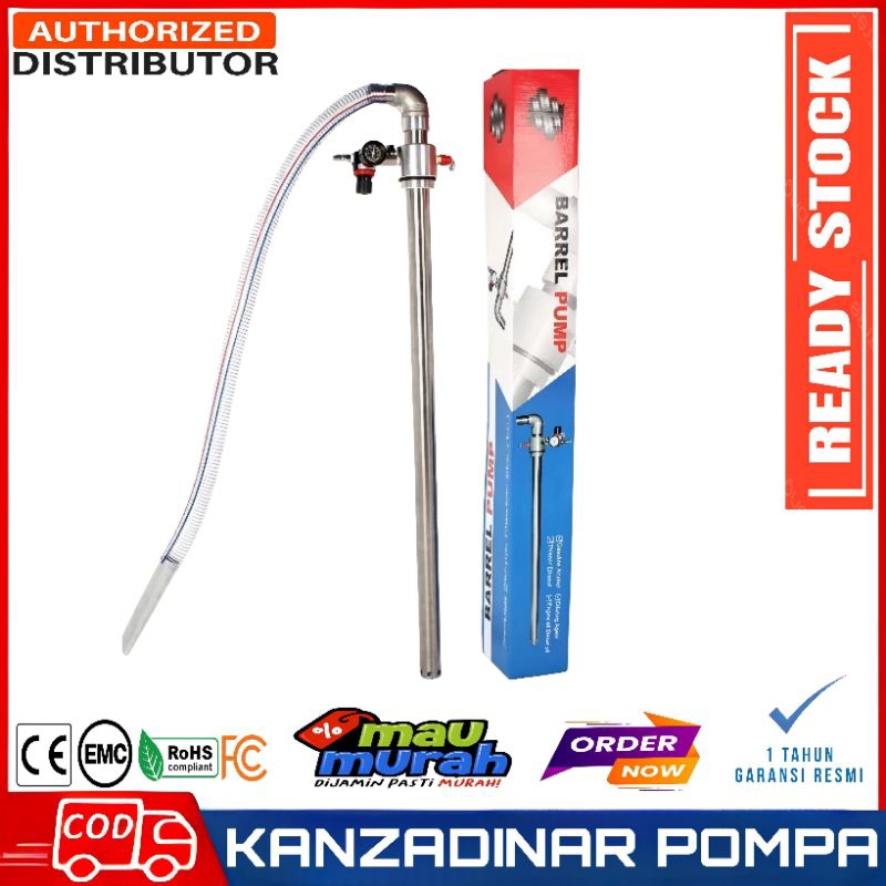Jual Barrel pump pneumatic stainles 304 pneumatic drum pump sus 304 ...