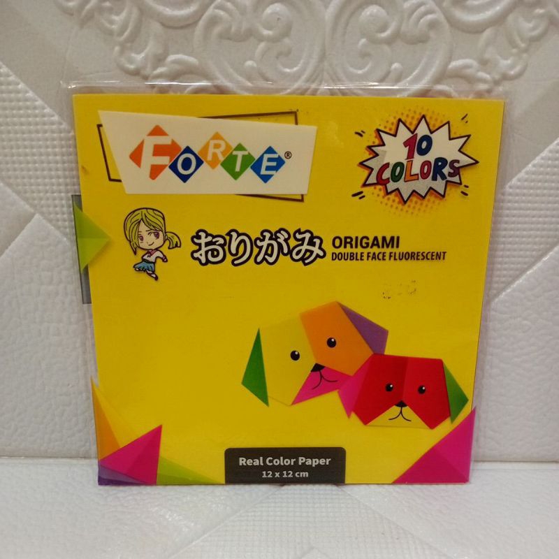 Jual Origami Forte 12 x 12 cm isi 20 pcs ( 2 pcs / warna ) | Shopee ...