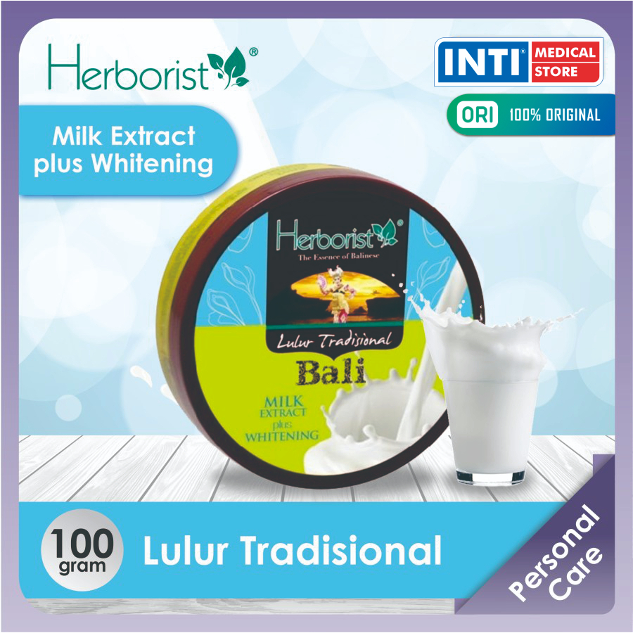 Jual Herborist | Lulur Tradisional Bali 100 gr | Body Scrub Milk ...