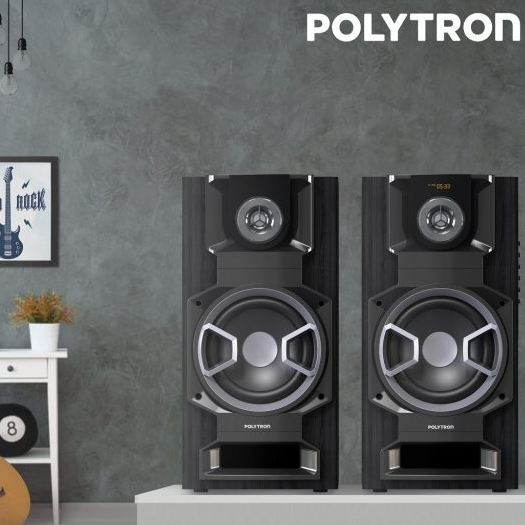 Jual POLYTRON PAS 8E10 SPEAKER AKTIF / SPEKER BLUETHOOTH | Shopee Indonesia