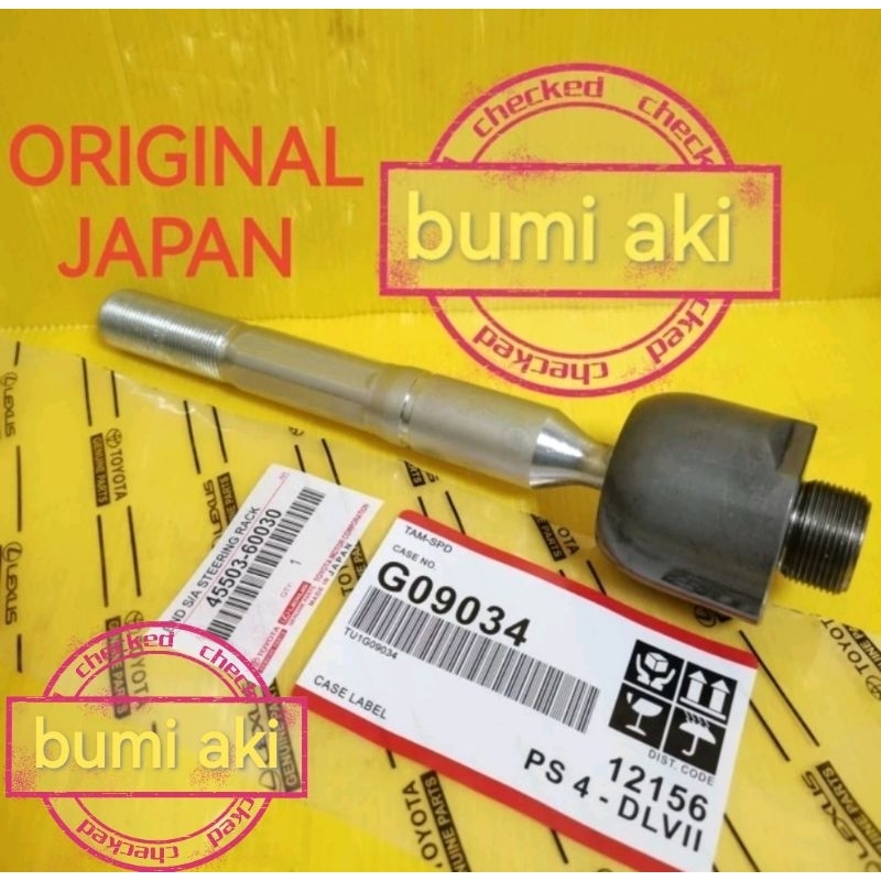 Jual LONG TIE ROD ATAU RACK END STEERING TOYOTA LANDCRUISER LC200 LAND ...