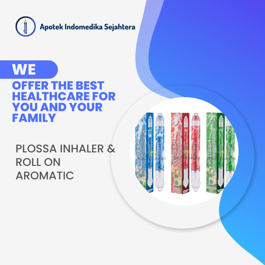 Jual PLOSSA INHALER & ROLL ON AROMATIC | Shopee Indonesia