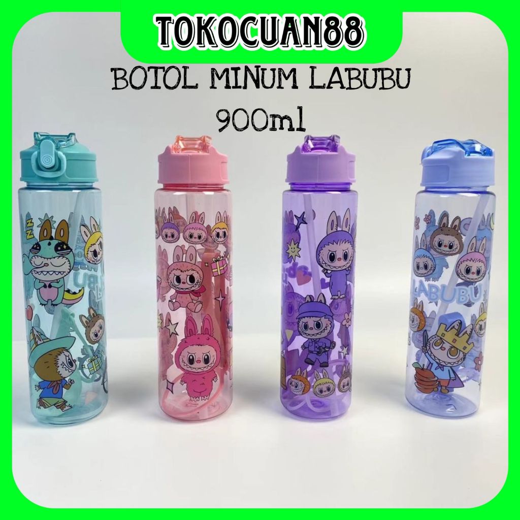 Jual Botol Minum Karakter Labubu Viral / Botol Labubu / Botol Minum ...