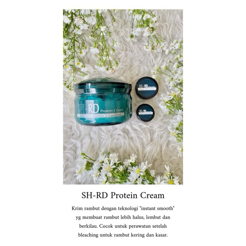 Jual Protein Cream SHRD Untuk Rambut Kering dan Kasar | Shopee Indonesia
