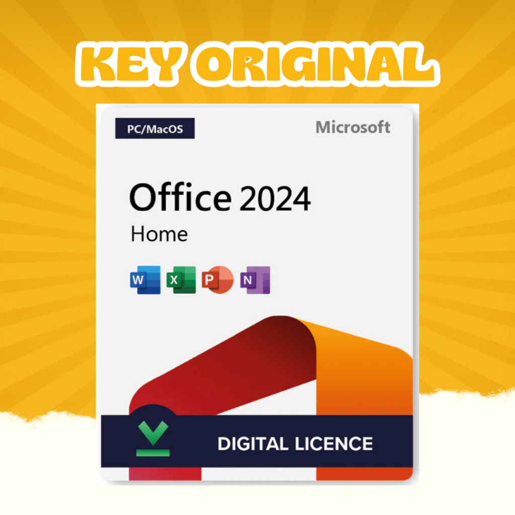 Jual Office 2024 Home ORIGINAL License Key Lifetime Bind Key | Shopee ...
