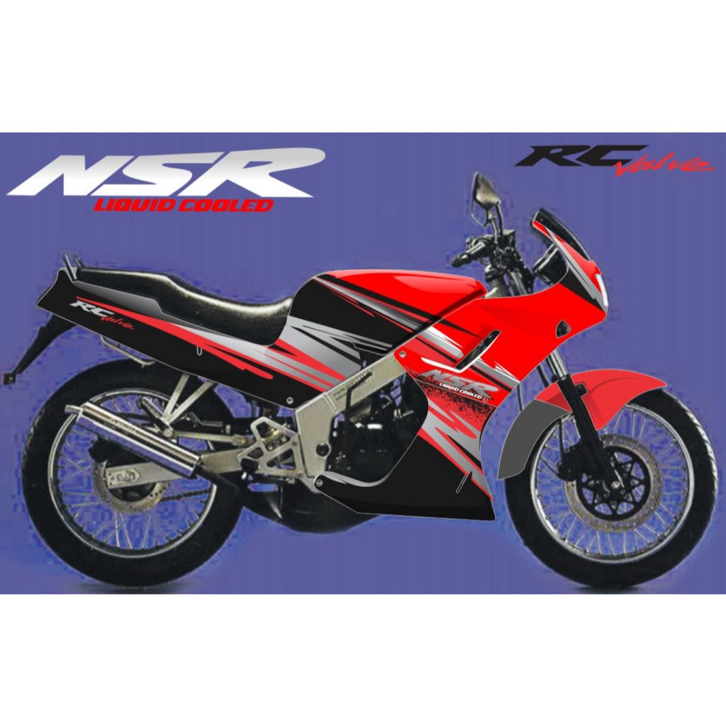 Jual Stiker Honda Nsr r 150 Old Model Ori Variasi Warna | Shopee Indonesia