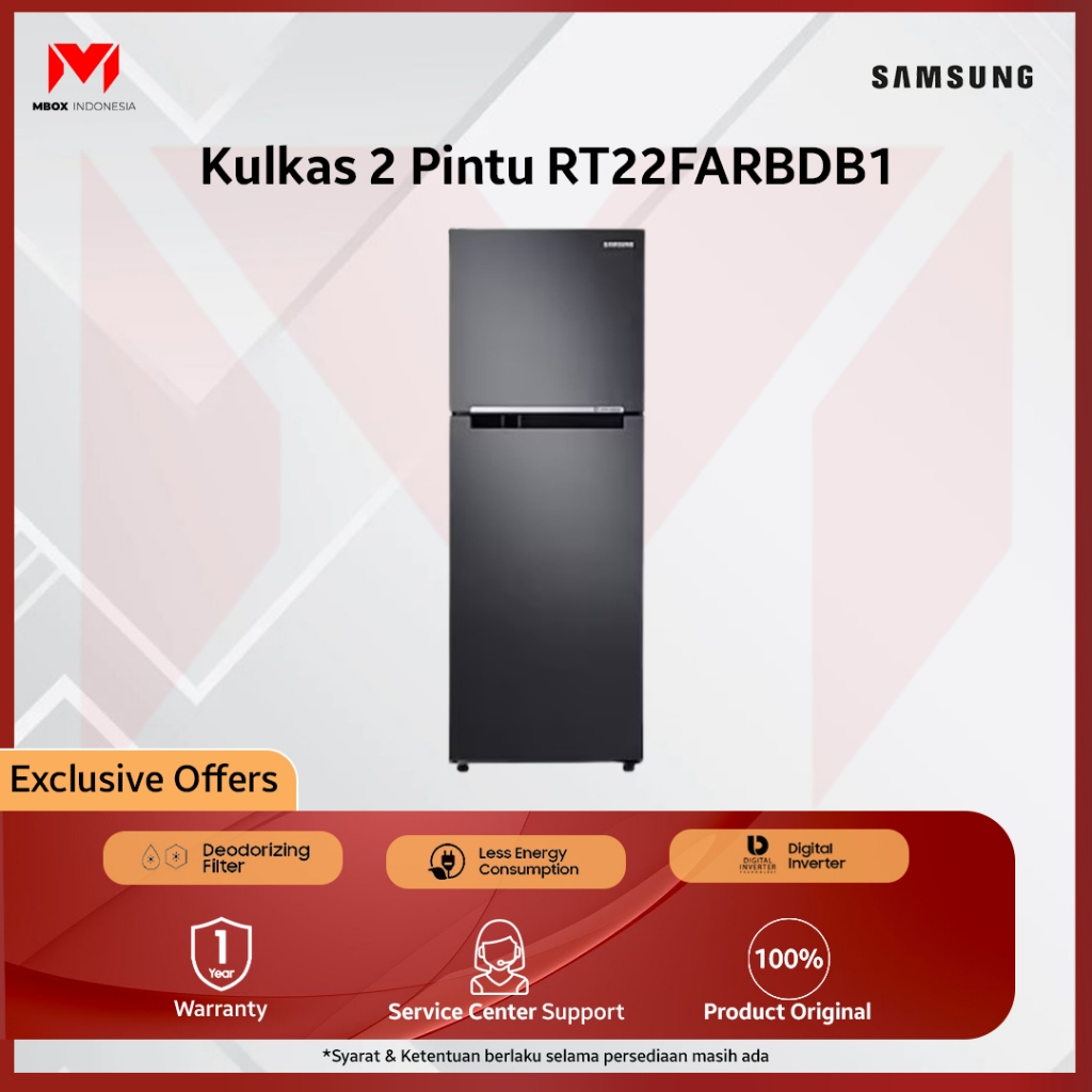 Jual Samsung Kulkas Pintu Dengan Coolpack Jam L Rt Farbdb Se Shopee Indonesia