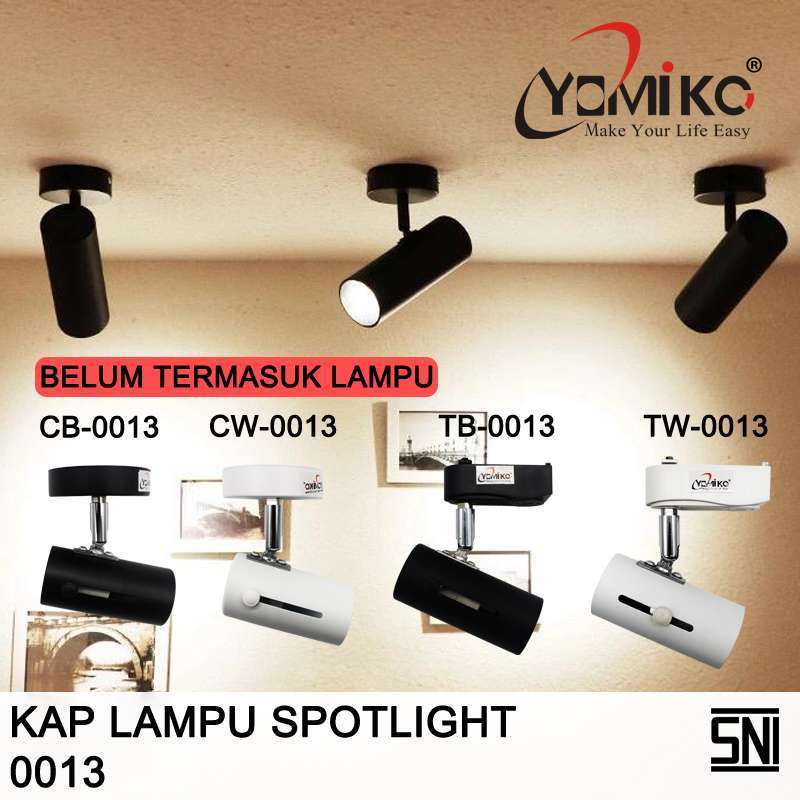 Jual YOMIKO KAP Rell Track LED Spotlight / Lampu Sorot Tracklight Rell ...