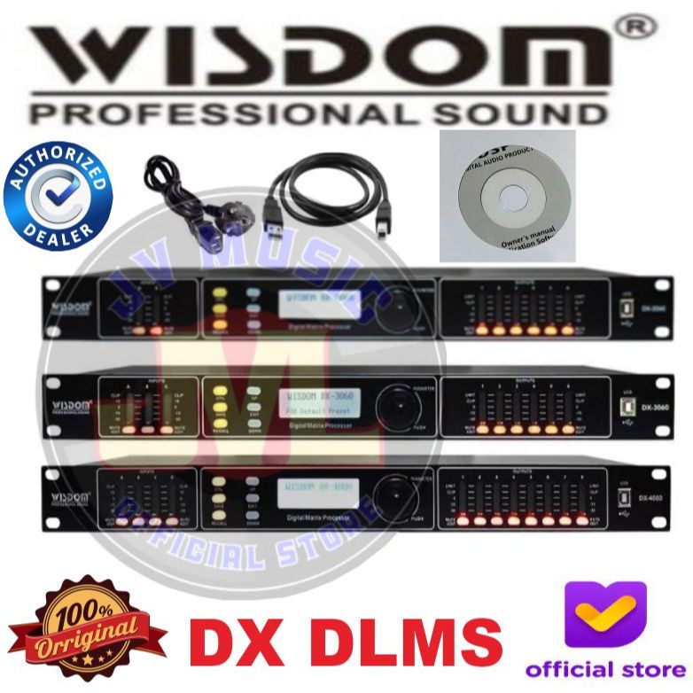 Jual Wisdom DX2060 DX3060 DX4080 Speaker Management Wisdom DX-2060 Dx ...