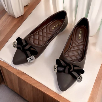 FLORENZAshoes Flat Shoes Flatshoes Wanita FZ01 Sepatu Kerja Wanita Sepatu Wanita Flatshoes